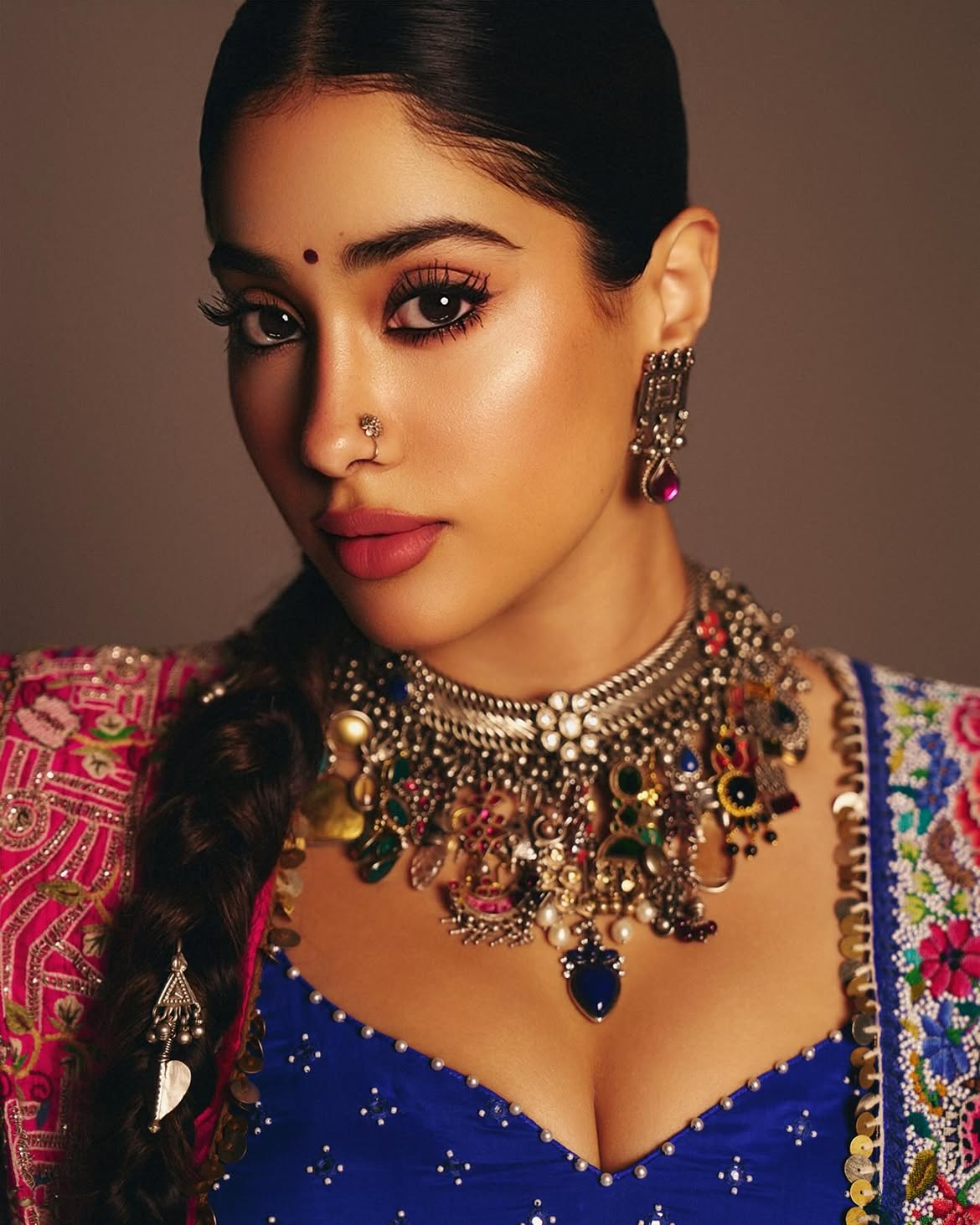 বলিউড অভিনেত্রী জাহ্নবী কাপুর।